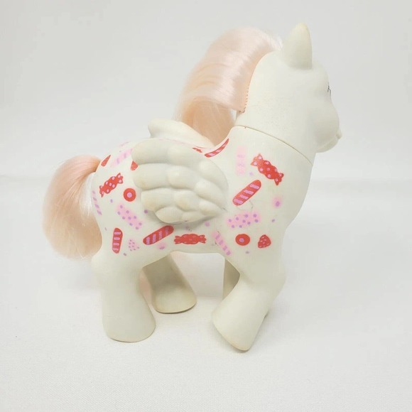 Vintage My Little Pony MLP G1 Twice As Fancy (TAF) Yum Yum Hasbro 1984 Pink Hair - Picture 3 of 11